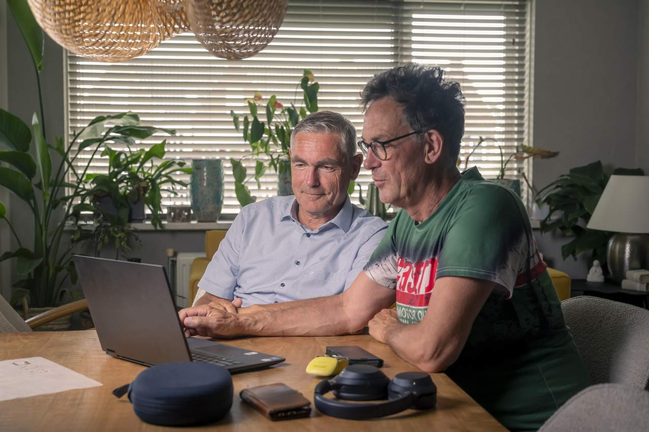 Techmaatje Johan en roel